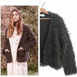 💕THE GREAT💕 The Short Monster Jacket ~ Army Green Size 0 XS